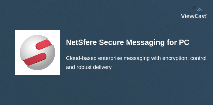 NetSfere Secure Messaging for PC screenshot