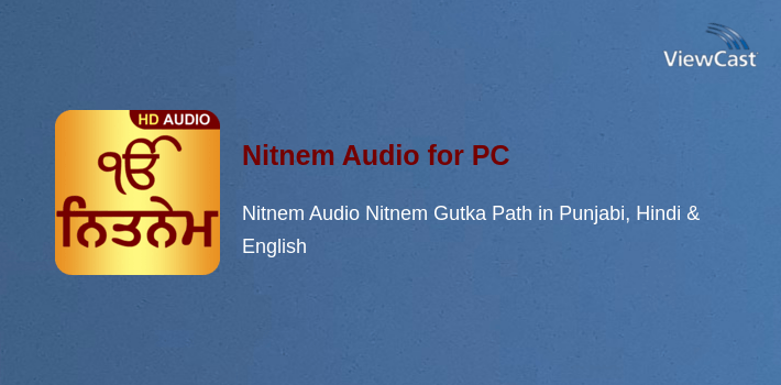 Nitnem Audio for PC screenshot
