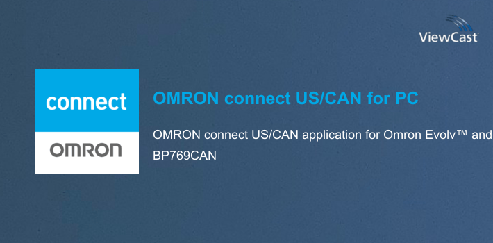 OMRON connect US/CAN for PC screenshot