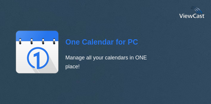One Calendar for PC screenshot