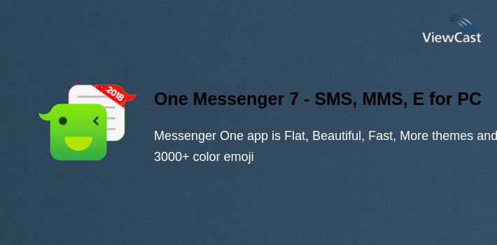 One Messenger 7 - SMS, MMS, Emoji for PC screenshot