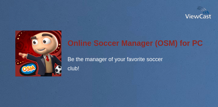 Online Soccer Manager (OSM) for PC screenshot