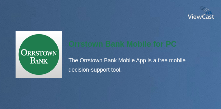 Orrstown Bank Mobile for PC screenshot
