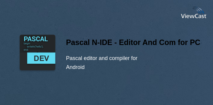 Pascal N-IDE - Editor And Compiler - Programming for PC screenshot