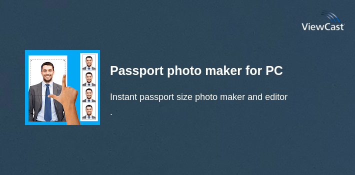Passport photo maker for PC screenshot