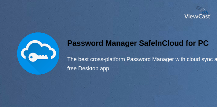 Password Manager SafeInCloud for PC screenshot