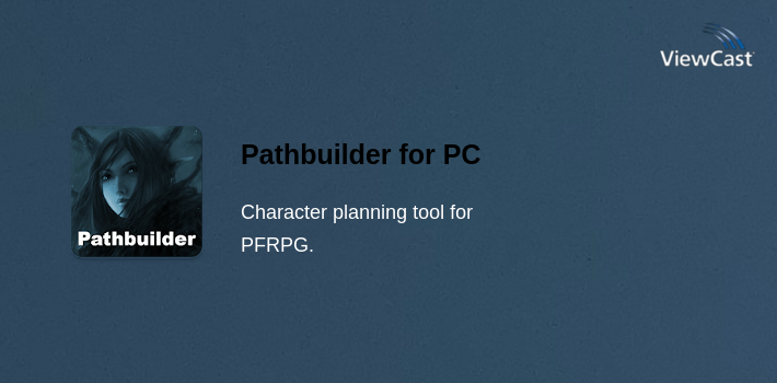 Pathbuilder for PC screenshot