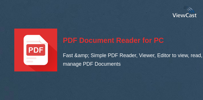 PDF Document Reader for PC screenshot