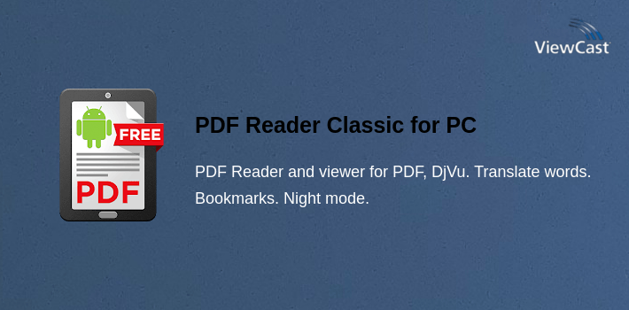 PDF Reader Classic for PC screenshot