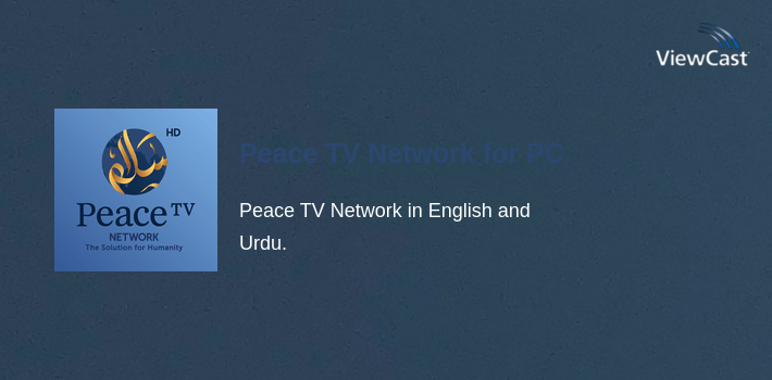 Peace TV Network for PC screenshot