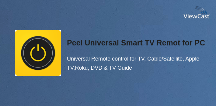 Peel Universal Smart TV Remote Control for PC screenshot