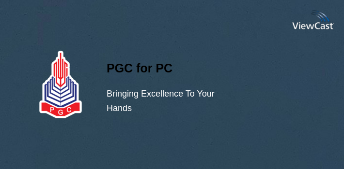 PGC for PC screenshot