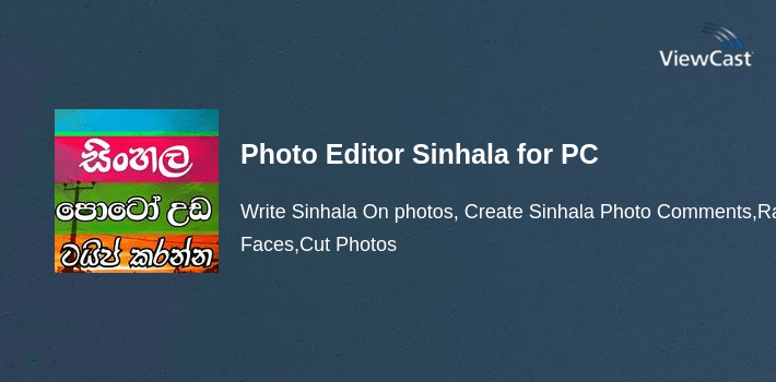 Photo Editor Sinhala for PC screenshot