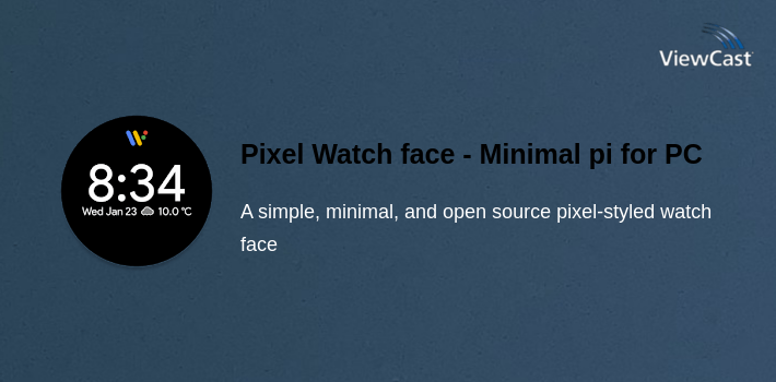 Pixel Watch face - Minimal pixel style watch face for PC screenshot