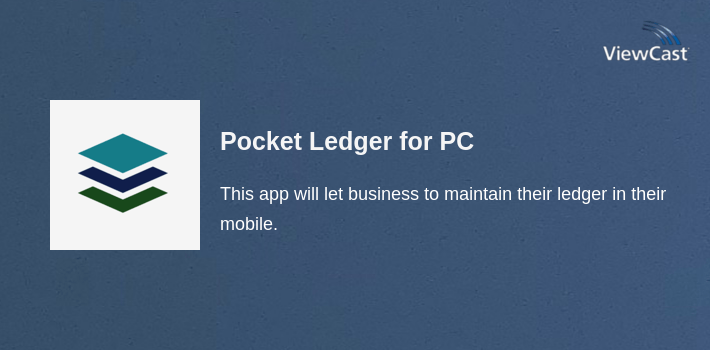 Pocket Ledger for PC screenshot