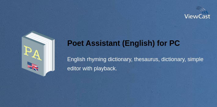 Poet Assistant (English) for PC screenshot