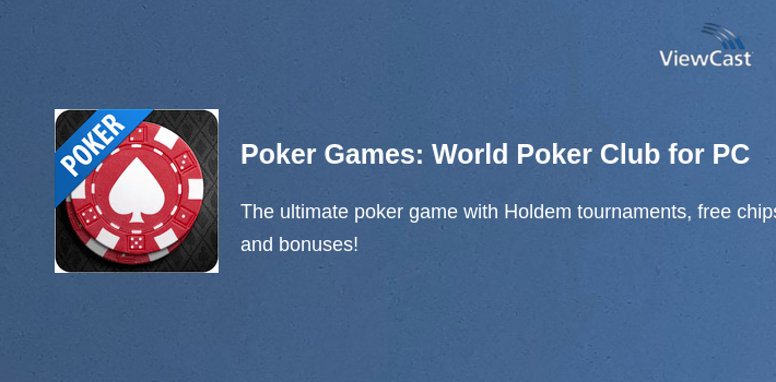 Poker Games: World Poker Club for PC screenshot