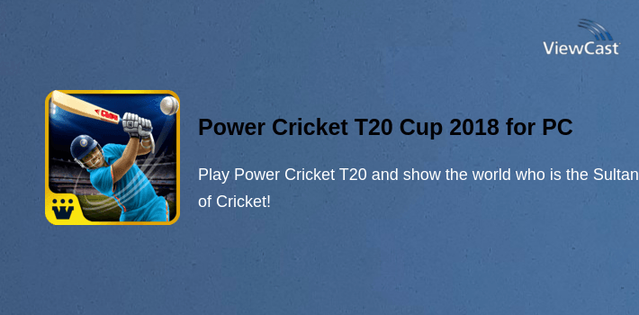 Power Cricket T20 Cup 2018 for PC screenshot