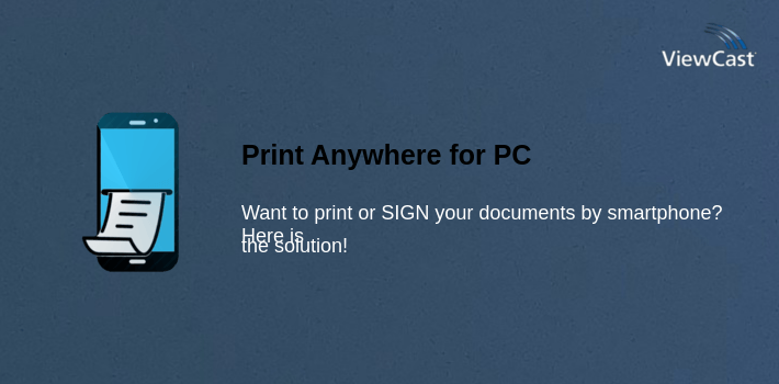 Print Anywhere for PC screenshot