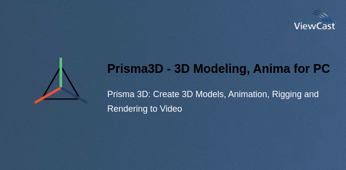 Prisma3D - 3D Modeling, Animation, Rendering for PC screenshot