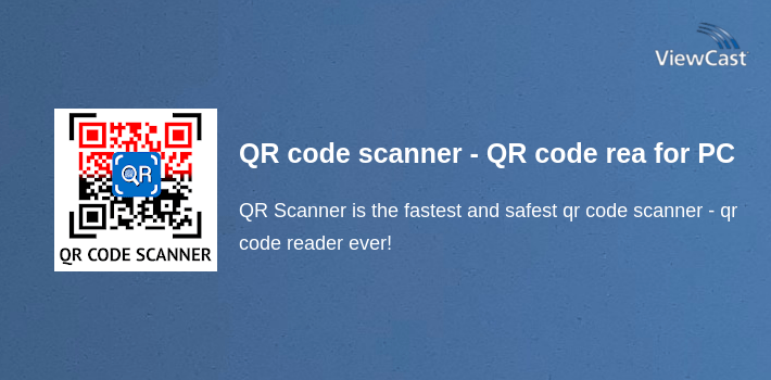 QR code scanner - QR code reader for PC screenshot