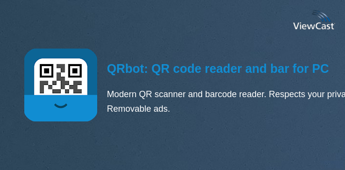 QRbot: QR code reader and barcode reader for PC screenshot