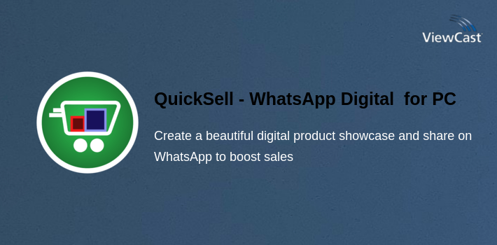 QuickSell - WhatsApp Digital Cataloguing and Sales for PC screenshot