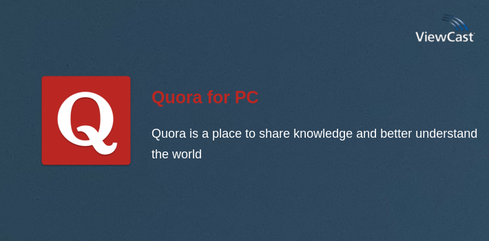 Quora for PC screenshot