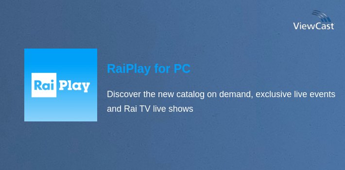 RaiPlay for PC screenshot