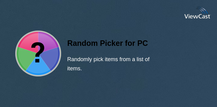 Random Picker for PC screenshot