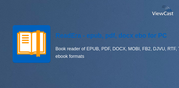 ReadEra - epub, pdf, docx ebook reader for PC screenshot