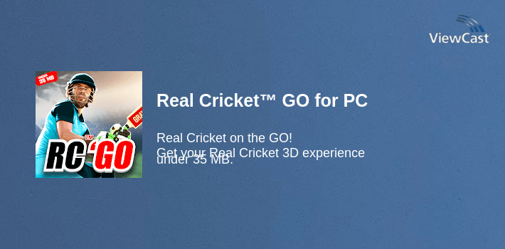 Real Cricket™ GO for PC screenshot