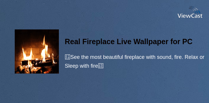 Real Fireplace Live Wallpaper for PC screenshot