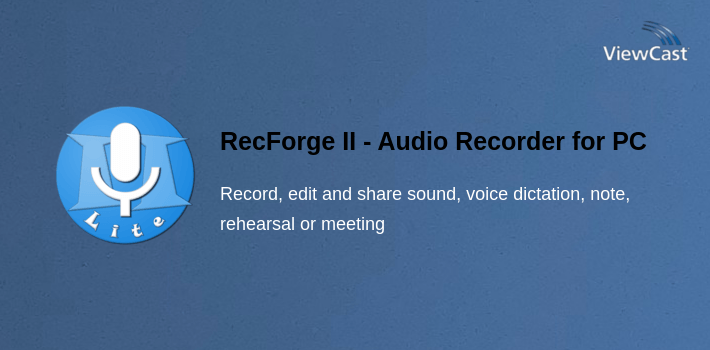 RecForge II - Audio Recorder for PC screenshot