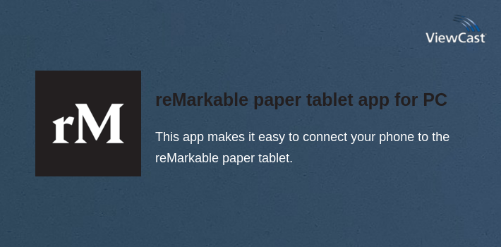 reMarkable paper tablet app for PC screenshot