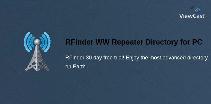 RFinder WW Repeater Directory for PC screenshot