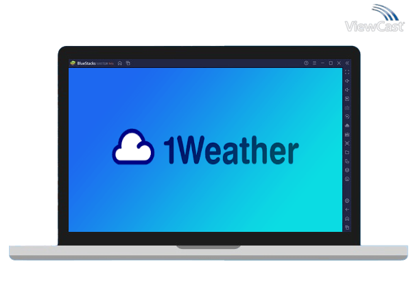 Run 1Weather:Widget Forecast Radar on PC