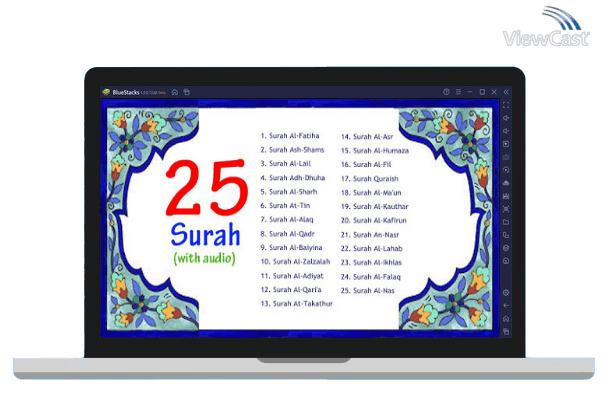 Run 25 Small Surah of The Quran on PC