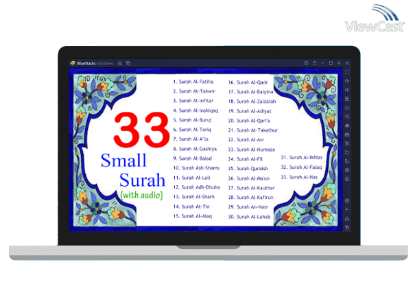 Run 33 Small Surah for Prayer on PC