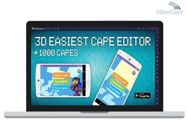 Run 3D Cape Editor for Minecraft on PC