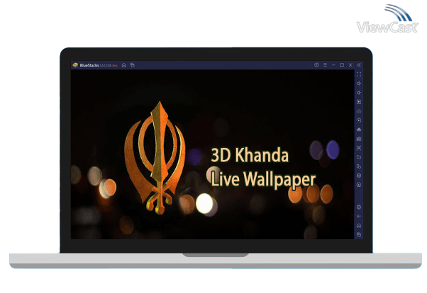 Run 3D Khanda (Sikh Symbol) Live Wallpaper on PC