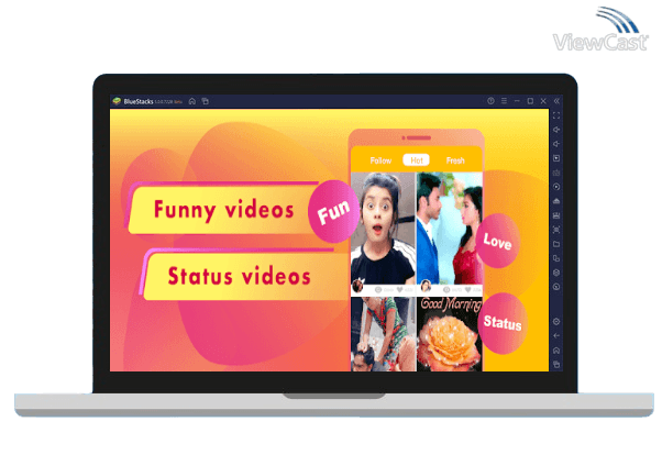 Run 4Fun Video -WhatsApp Status,Funny Video,Share&Chat on PC