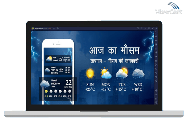 Run Aaj Ka Mausam Jane: Live Weather on PC Run Aaj Ka Mausam Jane: Live Weather on PC