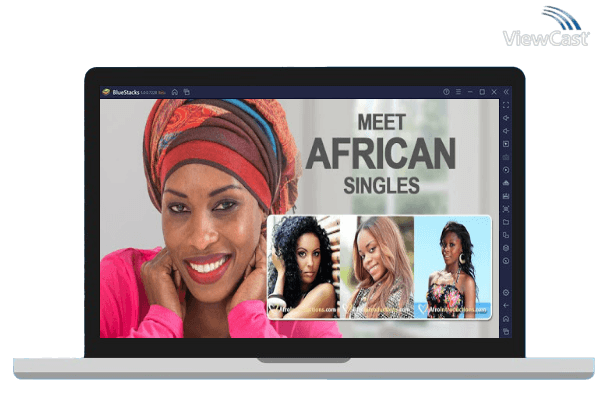 Run AfroIntroductions - African Dating App on PC