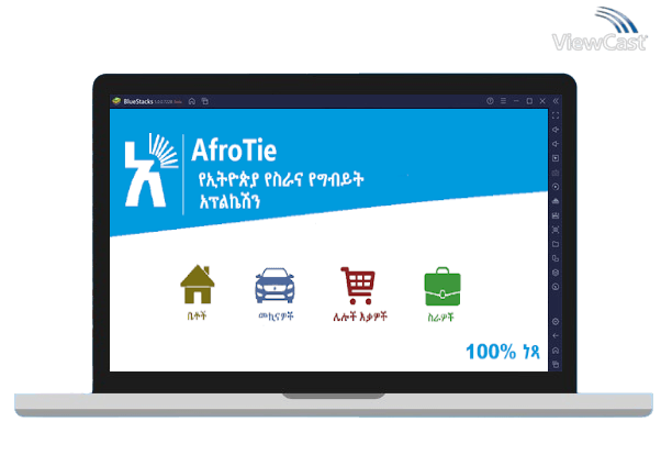 Run AfroTie - Ethiopia :  Houses Cars Jobs Classifieds on PC