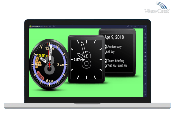 Run Agenda12h Watch Face - Free test version on PC