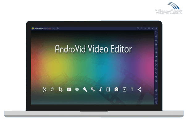 Run AndroVid - Video Editor on PC