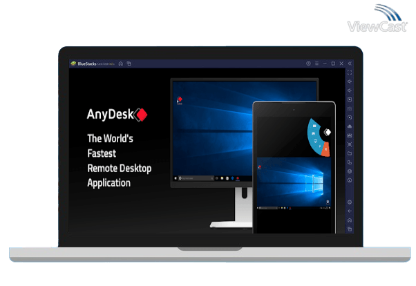 Run AnyDesk remote PC/Mac control on PC