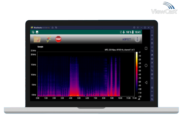 Run Aspect - Audio Files Spectrogram Analyzer on PC Run Aspect - Audio Files Spectrogram Analyzer on PC