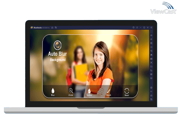 Run Auto Blur Background : automatically dslr camera on PC
